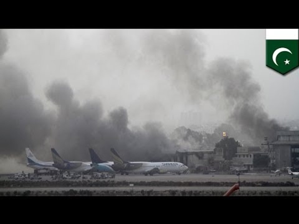 Jinnah International Airport attack: suicide bombers target Pakistan's major airport in Karachi