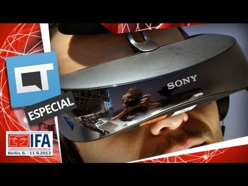 Visor da Sony dá sensação de assistir vídeos em uma tela de 750" [Hands-on | IFA 2013]