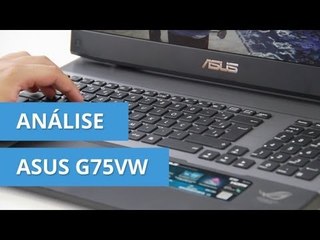 ASUS G75VW, um notebook voltado para gamers