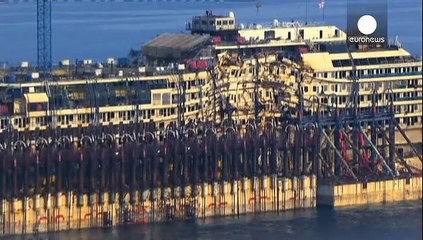 Unglückschiff "Costa Concordia" auf letzter Fahrt