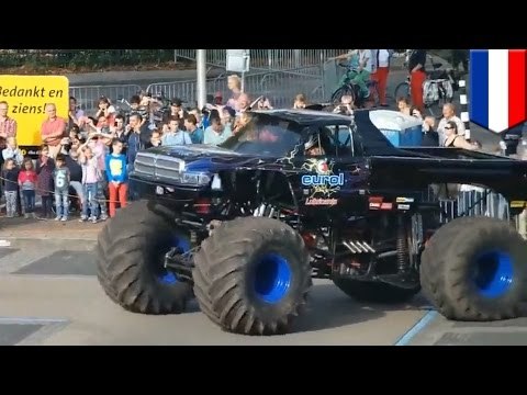 Tragiczny wypadek podczas pokazu Monster Truck w Holandii.
