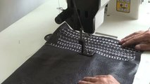 Máquina de coser para realización de costuras ornamentales