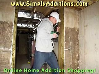 How to Install a Door into a Cement Wall in the Basement