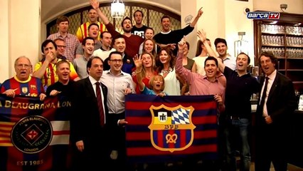 Sopar de Penyes del FCB a Munic / Cena de Peñas del FCB en Munich