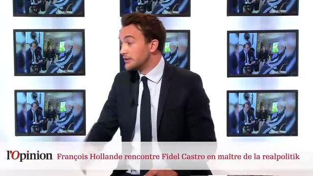 François Hollande rencontre Fidel Castro en maître de la realpolitik