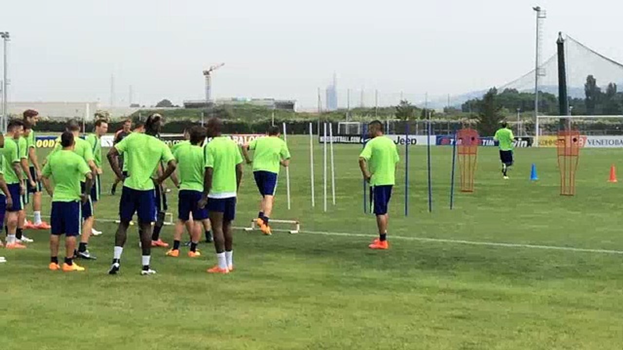La vigilia di Real-Juve: l'ultimo allenamento a Vinovo