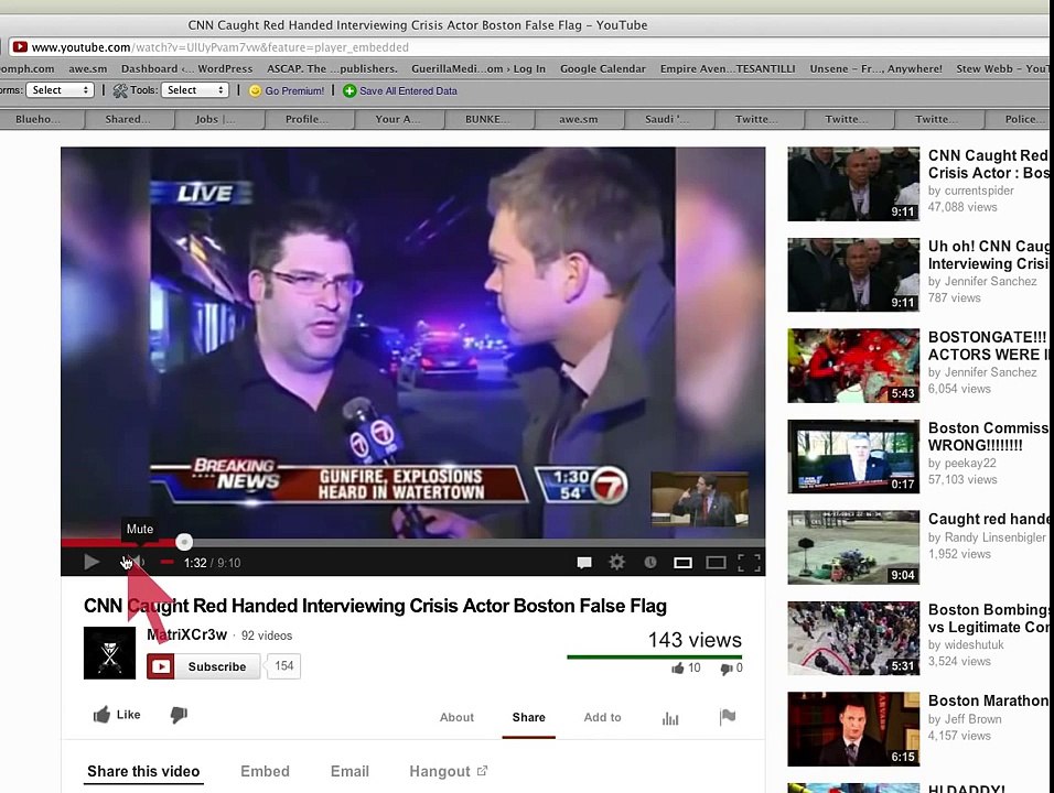 CAUGHT! CNN'c CIA "Crisis Actor" At Boston Marathon & Suspect Shootout