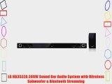 LG NB3532A 300W Sound Bar Audio System with Wireless Subwoofer