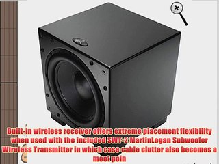 MartinLogan Dynamo 1000W 12-inch Wireless Ready Subwoofer (Single Black)
