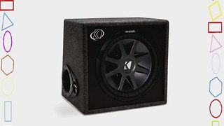 Brand New Kicker 10VCVR15-2 15 CompVR Loaded Subwoofer Enclosure Pre-Wired Internally to 2