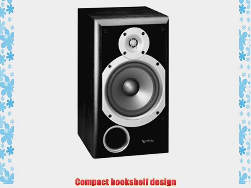 Infinity P153 Primus Two-way 5 1/4-Inch Bookshelf/Satellite Speaker (Black Each)