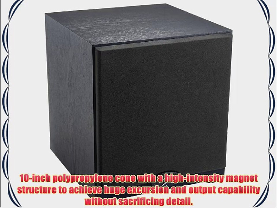 MartinLogan DYN500D Dynamo 500 Subwoofer (Black)