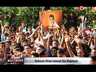 Salman Khan leaves to shoot in Kashmir - Bollywood News