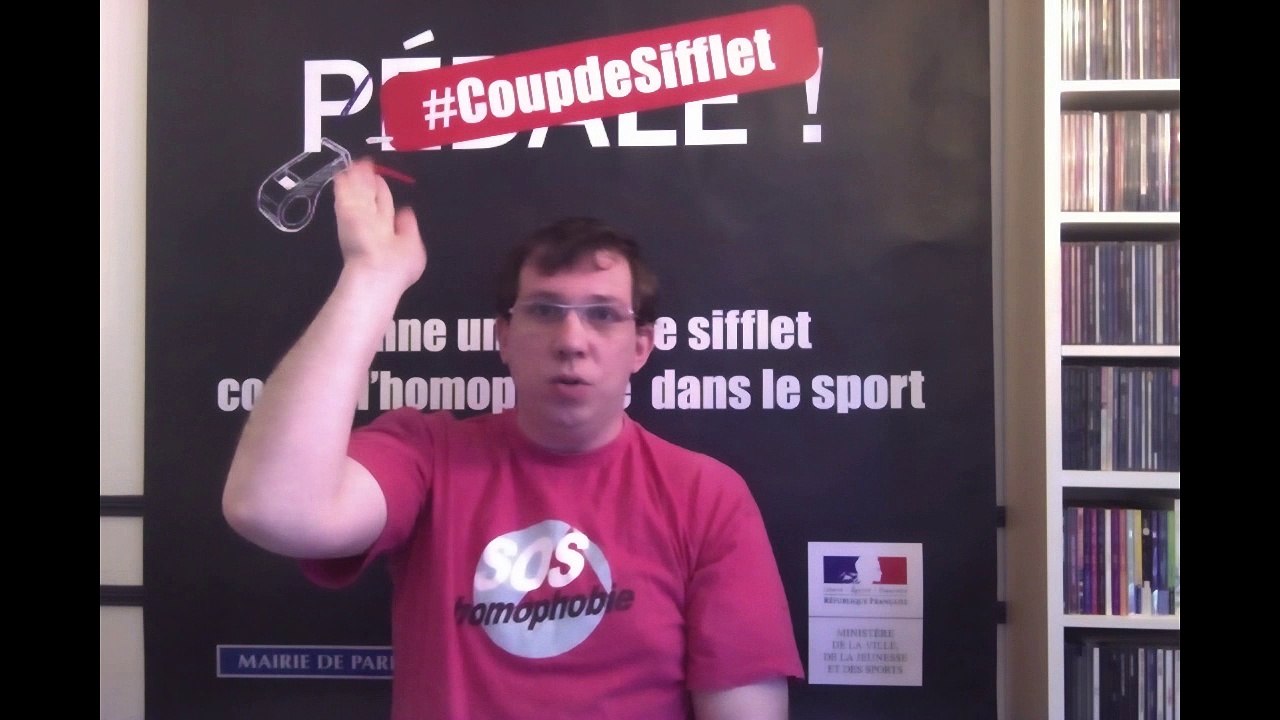 #CoupdeSifflet d'SOS Homophobie