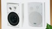 TIC PYLPLTTB1 Architectural Series 120-Watt Exterior Patio Speakers - White