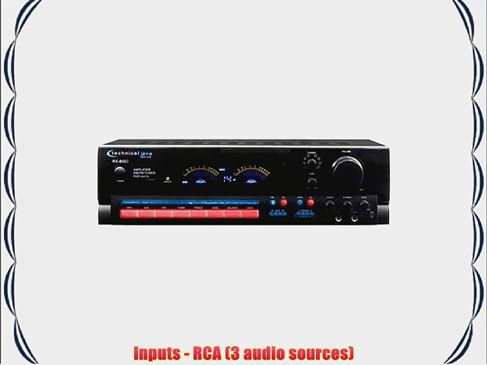 Technical Pro RX-B503 Stereo Receiver