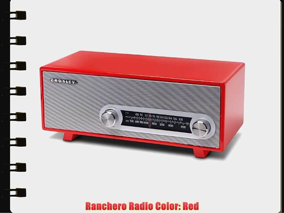 Ranchero Radio Color: Red