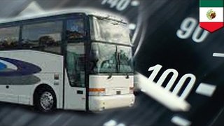 墨西哥巴士車禍 九人死亡三十人受傷