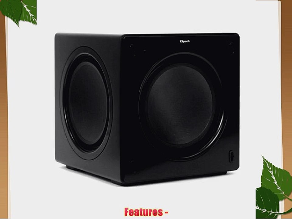 Klipsch SW-310 Powered Subwoofer (Each) - Black