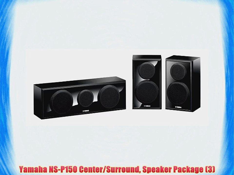 Yamaha NS-P150 Center/Surround Speaker Package (3)