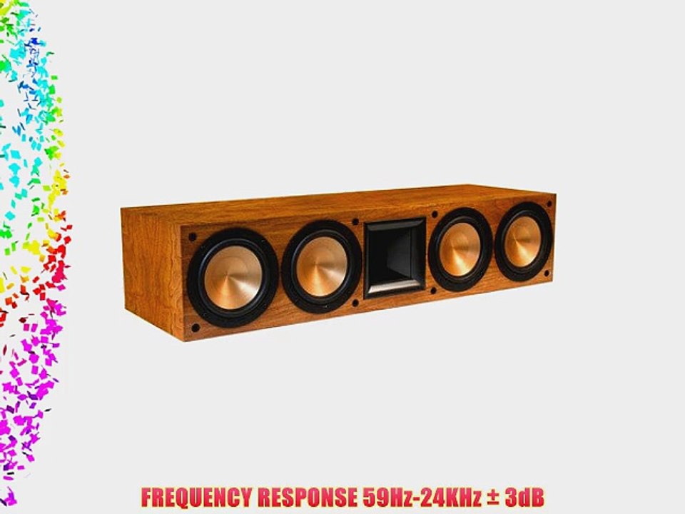 Klipsch RC-64 II Reference Series Center Channel Loudspeaker - Each (Cherry)