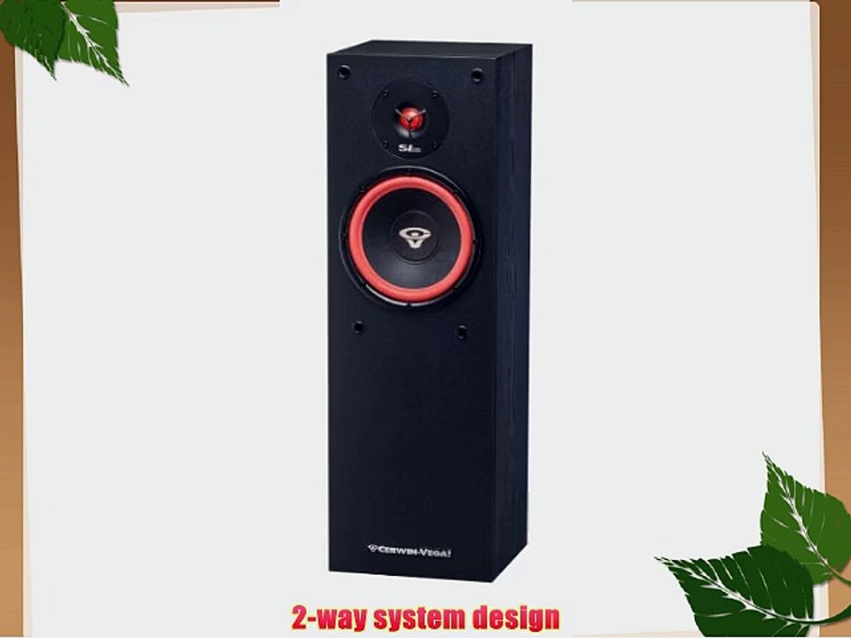 Cerwin Vega SL8 2-Way Floor Speaker Each