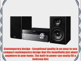 Sony Micro Hi-fi Shelf System with Single Disc Cd Player Bluetooth USB Input 2-Way Bass Reflex