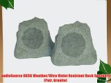 AudioSource RK5G Weather/Ultra Violet Resistant Rock Speakers (Pair Granite)