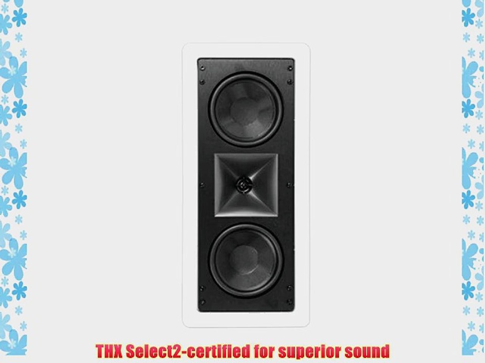 Klipsch KL-6502-THX In-wall LCR Speaker-each
