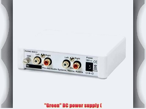 Pro-Ject Audio Phono Box E Phono Preamplifier Black