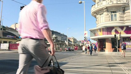 Gay-friendly traffic lights installed in Vienna