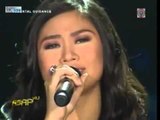 Sarah Geronimo sings  'When Love and Hate Collide' with Arnel Pineda