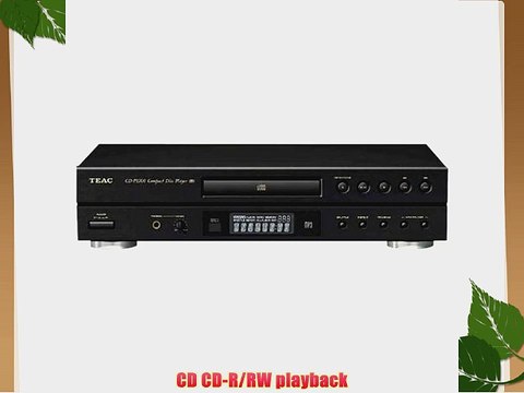 TEAC CD-P1260 CD Player with LCD and MP3 Playback