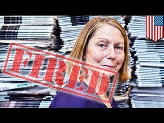 Jill Abramson fired by New York Times, Sulzberger replaces her with Dean Baquet