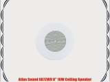 Atlas Sound SD72WV 8 10W Ceiling Speaker