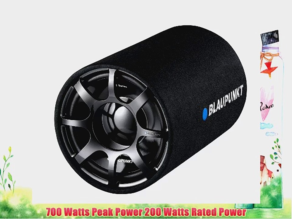 Blaupunkt GTt 1200 DE - 700 Watts Max Power 12-Inch 4 Ohm Preloaded Ported Subwoofer Tube