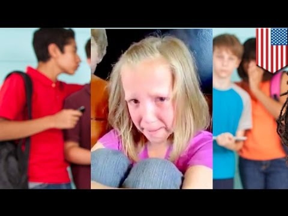 Bullying video: third grader Anna Cymbaluk talks about bullies in tearful viral video