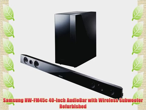 Samsung HW-FM45c 40-Inch AudioBar with Wireless Subwoofer Refurbished