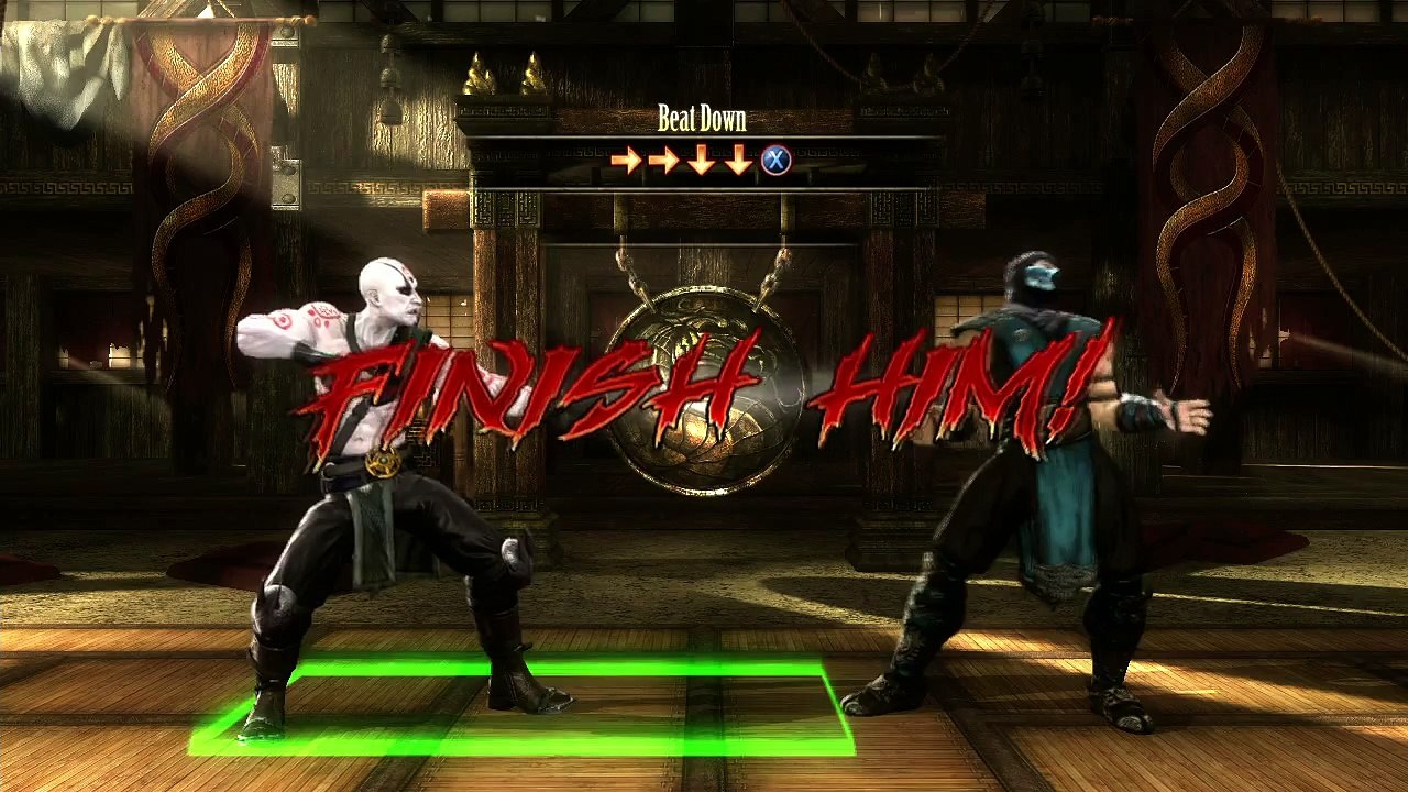 Mortal Kombat 9 - Quan Chi Fatality #1 HD
