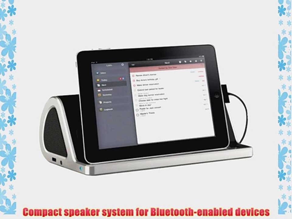 iLive ISB311B Bluetooth Speaker and Charging Station
