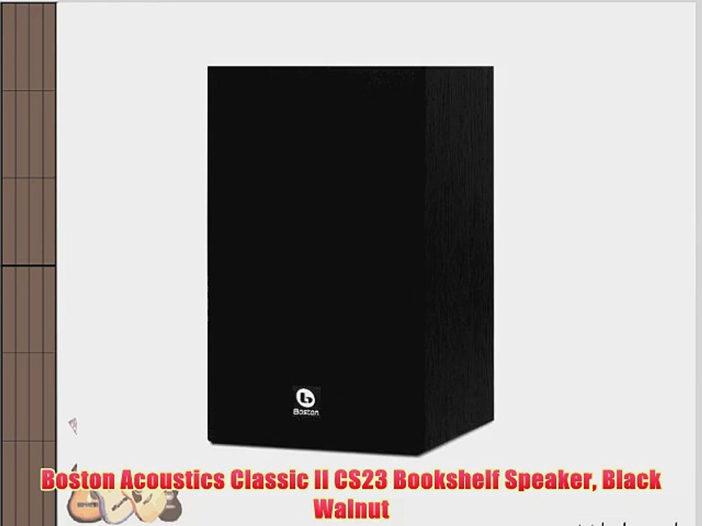 boston acoustics cs 23 ii