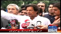 Imran Khan Response on Reporter Question -Abhi tou Party Shuru Huwi Hai-