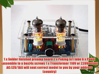 Little bear P5-1 CLEAR 6J1 tube valve puffer Preamp Preamplifier amplifier ver1.2