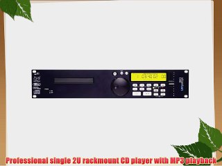 Stanton C402 Rackmountable DJ CD Player with MP3 Playback