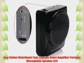 New Online Waistband Tour Teacher Voice Amplifier Portable Microphone Speaker N74