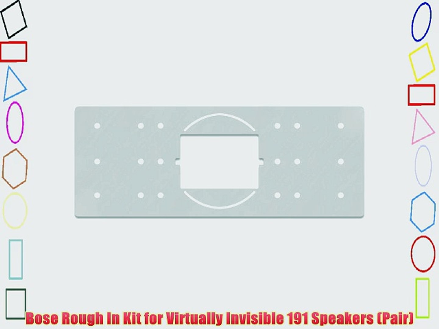 Bose Rough In Kit For Virtually Invisible 191 Speakers Pair