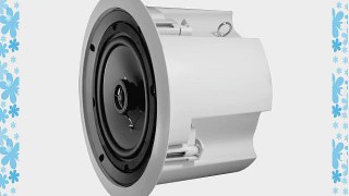OSD Audio ICE620ST 6.5-inch 70-Volt 100-Watt Polypropylene In-Ceiling Speaker with Backcan