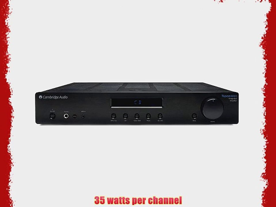 Cambridge Audio Topaz AM10 Premium Integrated Amplifier with Phono Stage