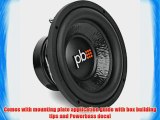 Powerbass M104D 10-Inch Dual 4 Ohm Subwoofer