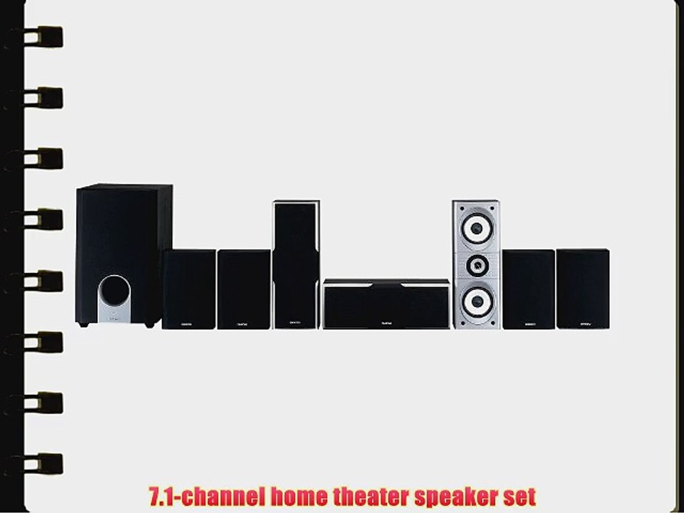 Onkyo SKS-HT540 7.1 Channel Home Theater Speaker System